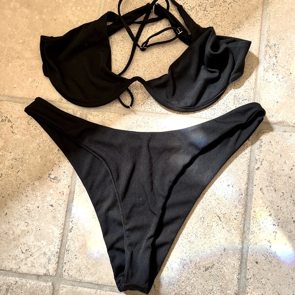Ramon 3 Piece Set - Black Leopard